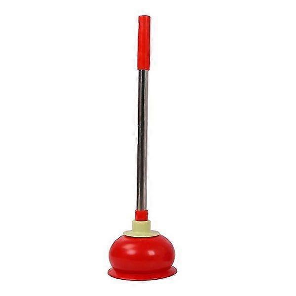 Durable Rubber Toilet Cleaning Plunger with Ergonomic Handle and Powerful Suction for Effective Clog Removal