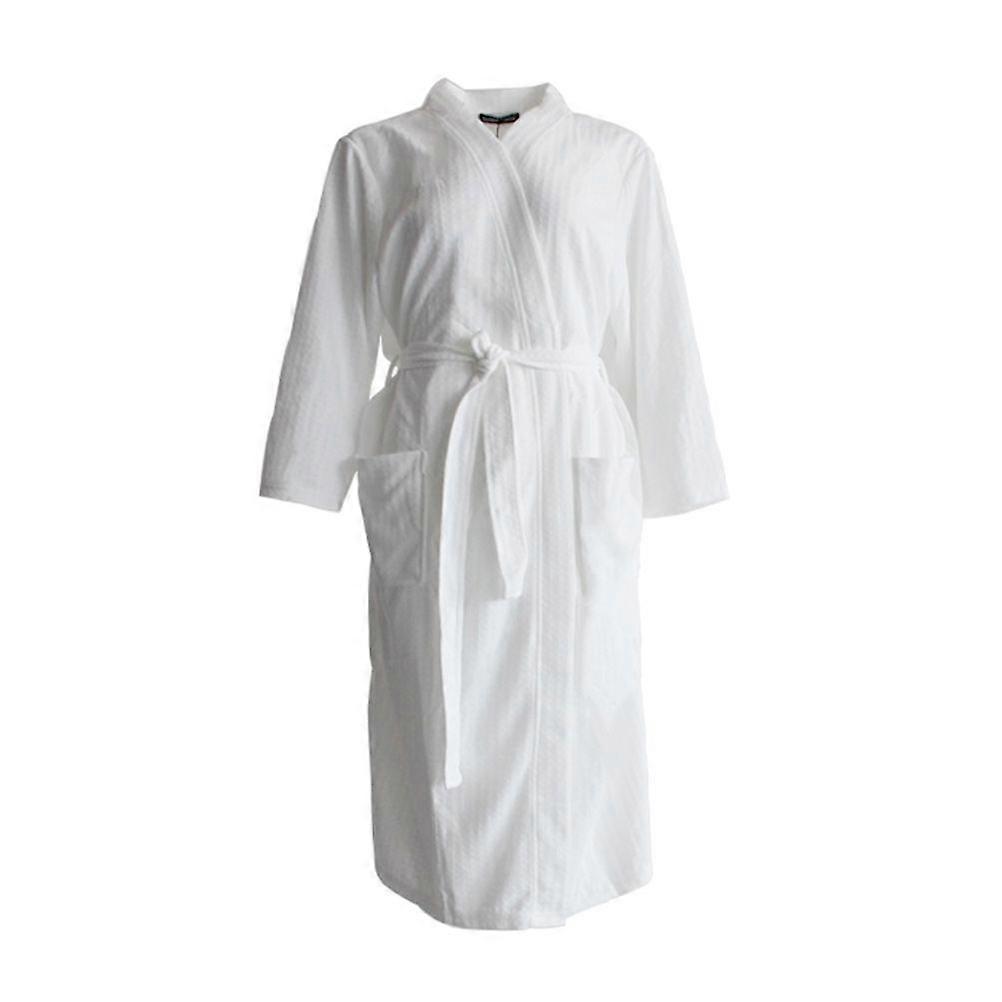 1 Pc Multipurpose Nightclothes Practical Polyester Couple Robe (Female, M)