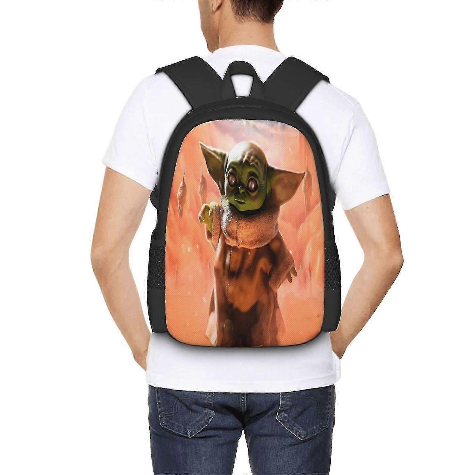 v2311 Lilo And Stitch Backpack Large Capacity Laptop Bag Lightweight Adjustable Straps Casual Large Capacity jjj2311