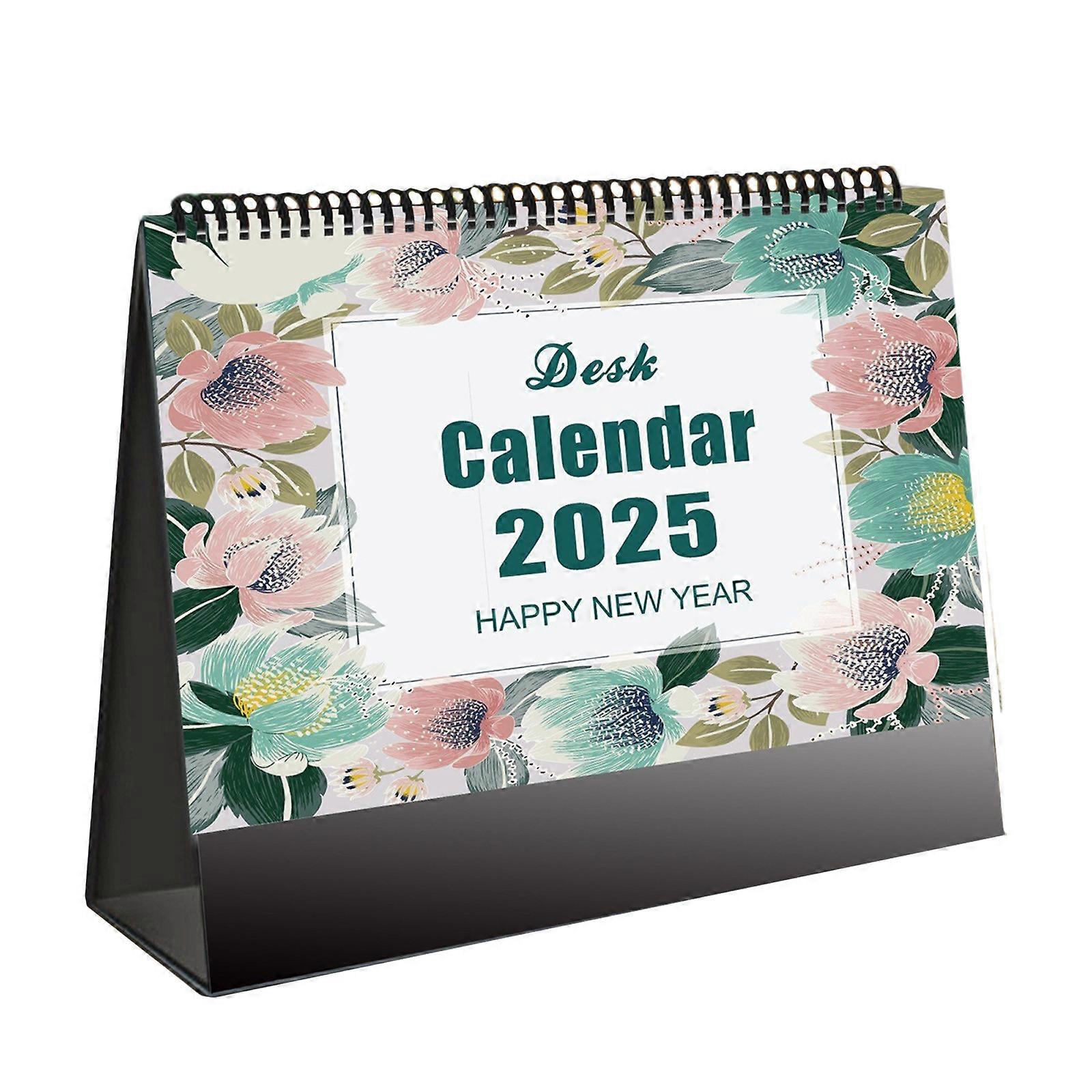 2025 Sketchy Desk Calendar Calendar Desktop Memo Small Ornament Memorandum Book Unique Gift
