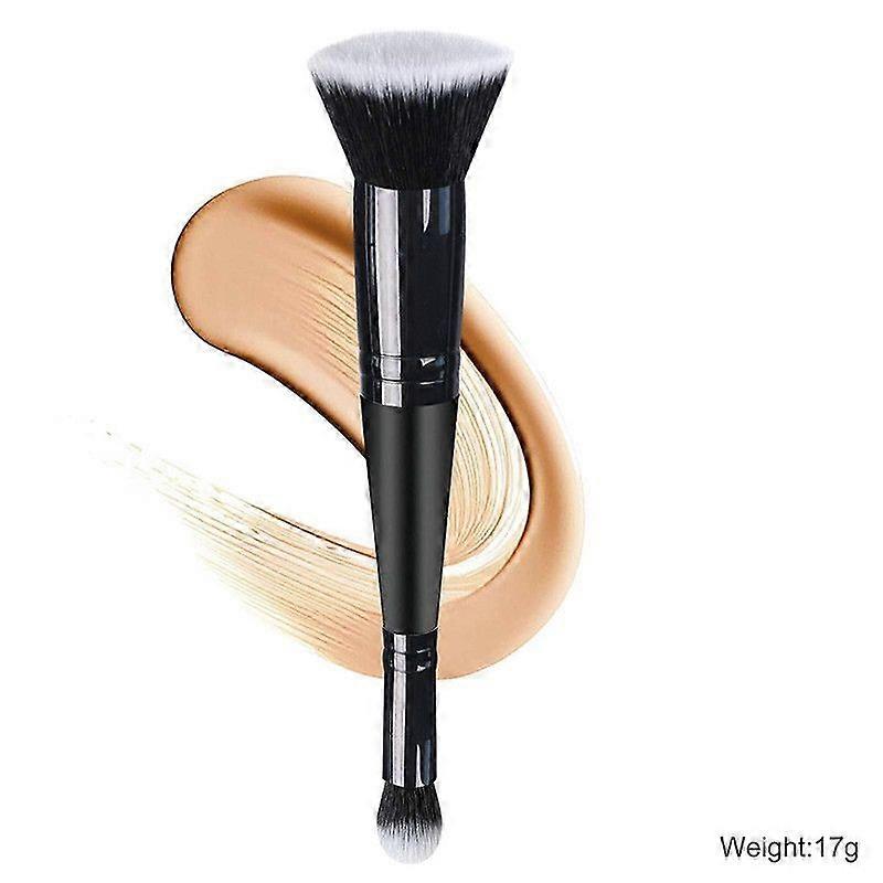 Make-up Concealer Two In One Double Head Makeup Brush Flat Head Brush