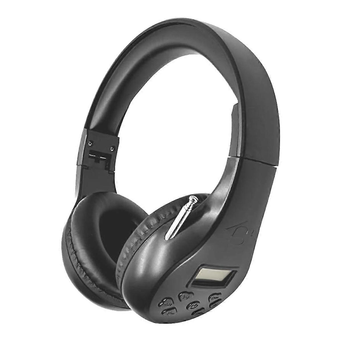 Personal FM Radio Headphones, Headset Built in Radio for Daily Works