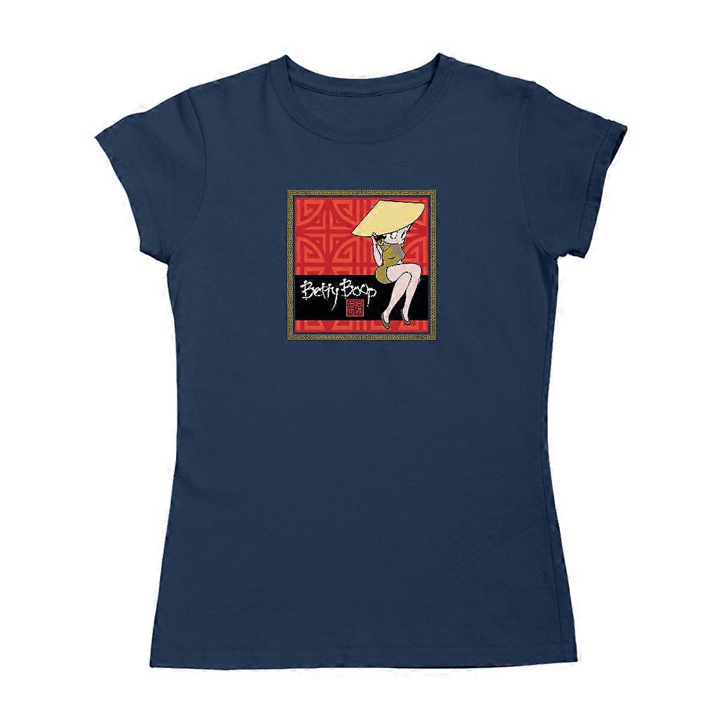 Dámské tričko Betty Boop Longevity Symbol Pattern