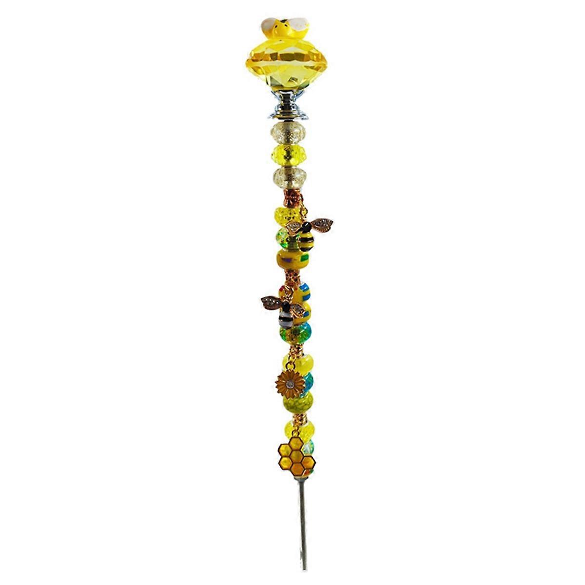 Bee Light Catcher Garden Decorative Stakes A