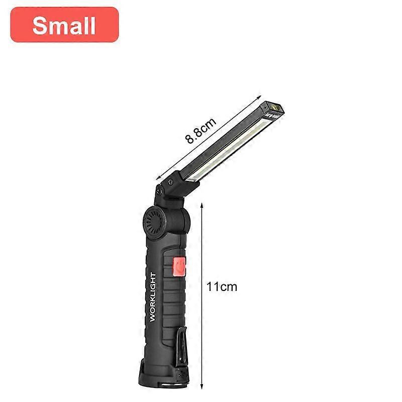 Multifunctional Folding Work Light Portable Camping Light USB Rechargeable Flashlight With Built-in Battery Magnetic Lamp Lamps