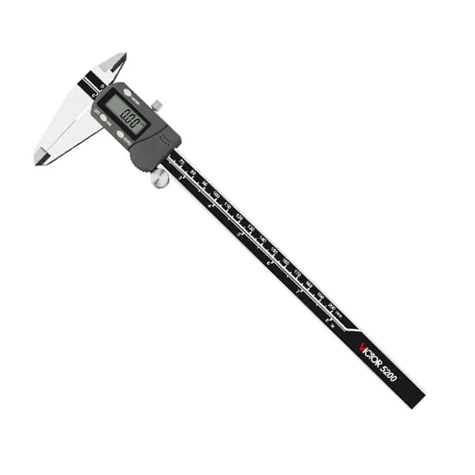 Measuring Tool Stainless Steel Vernier Caliper Digital Micrometers with Large LCD Screen Calipers Tool for DIY Household 5200