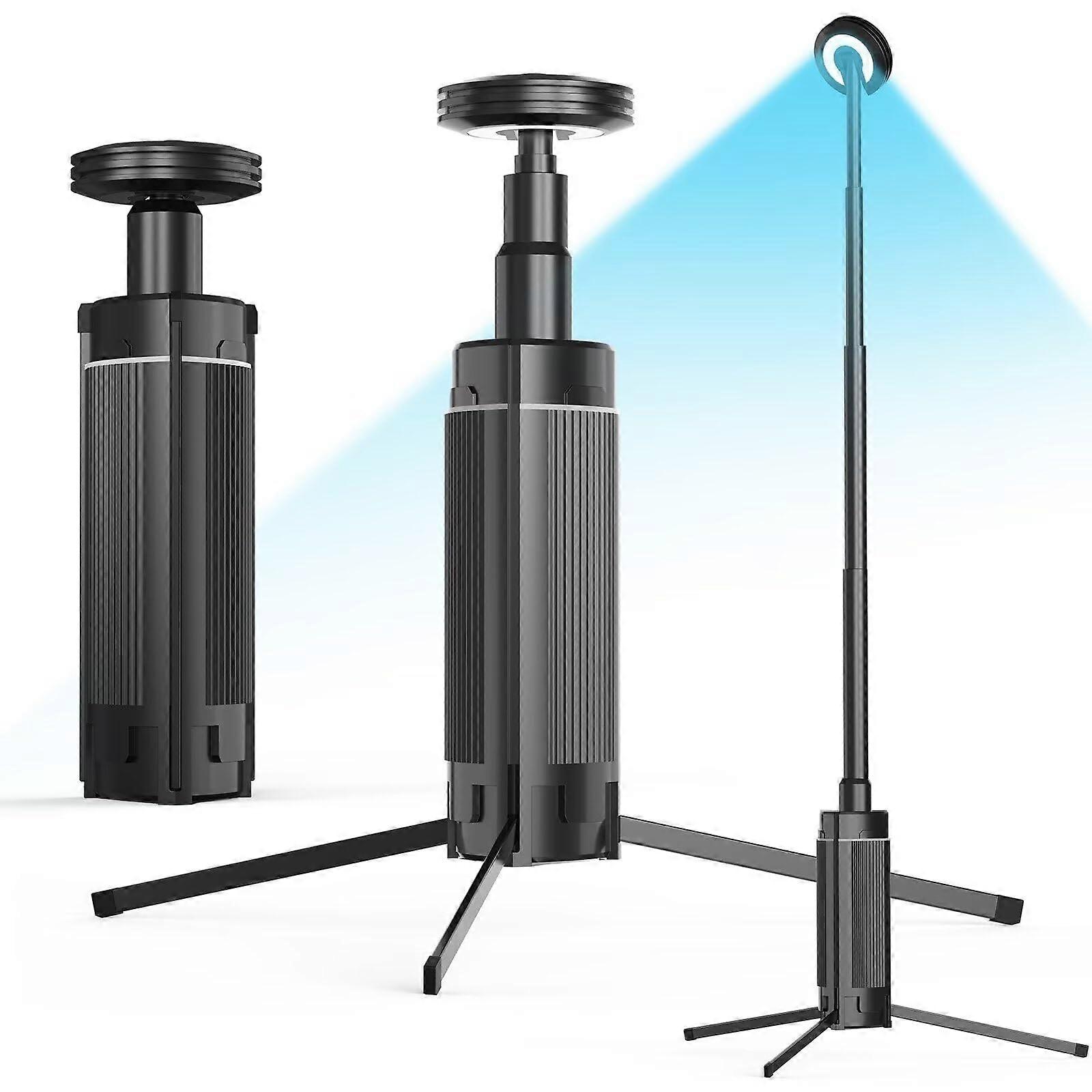 Telescopic camp lamp 1, rechargeable camp flashlight, stand LED Working Lamp Battery 10800mAh