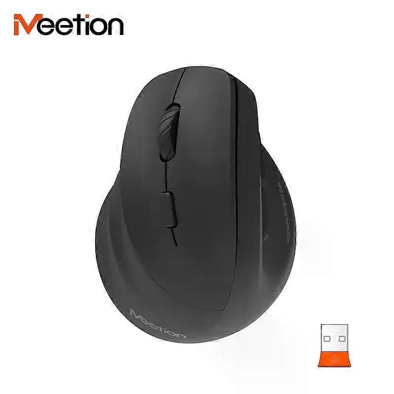 Wireless Vertical Mouse Left Hand Rechargeable Mute Button RGB DPI Adjustable Button Ergonomics Design Office Use Dual-mode