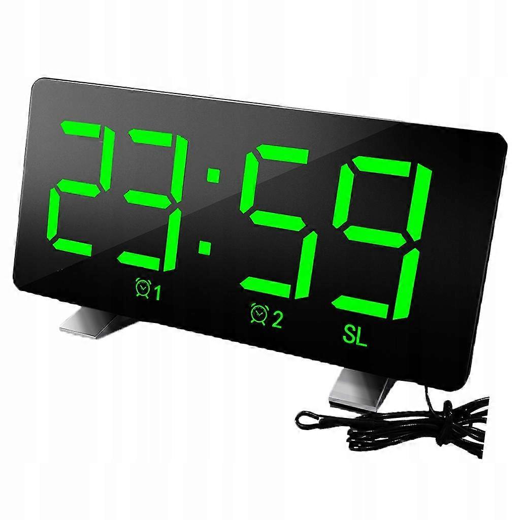 Batteria di rete Radio Orologio digitale Ampio display