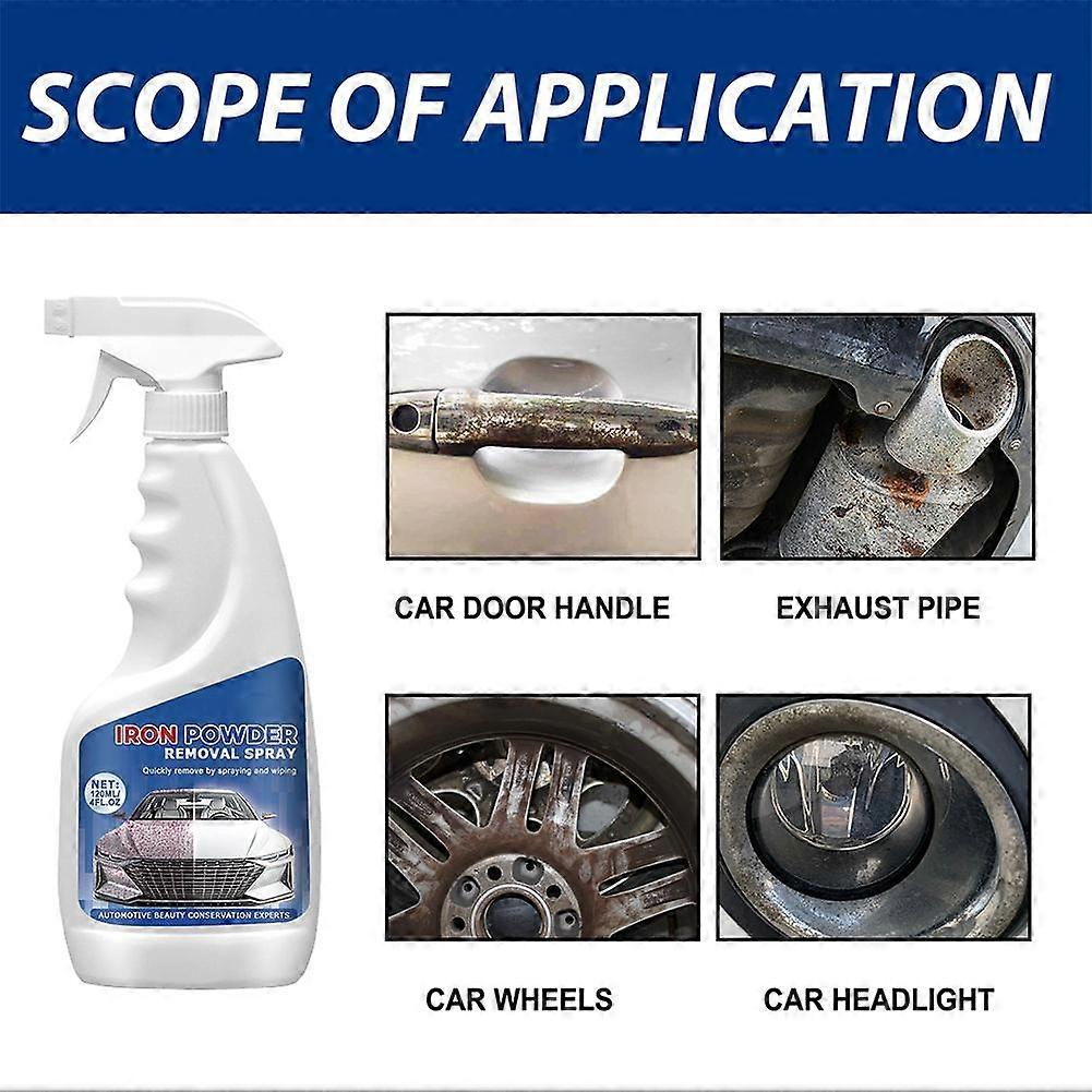 Rust Remover, Automotive Gold Anti Rust Polishing Coating Cleaner