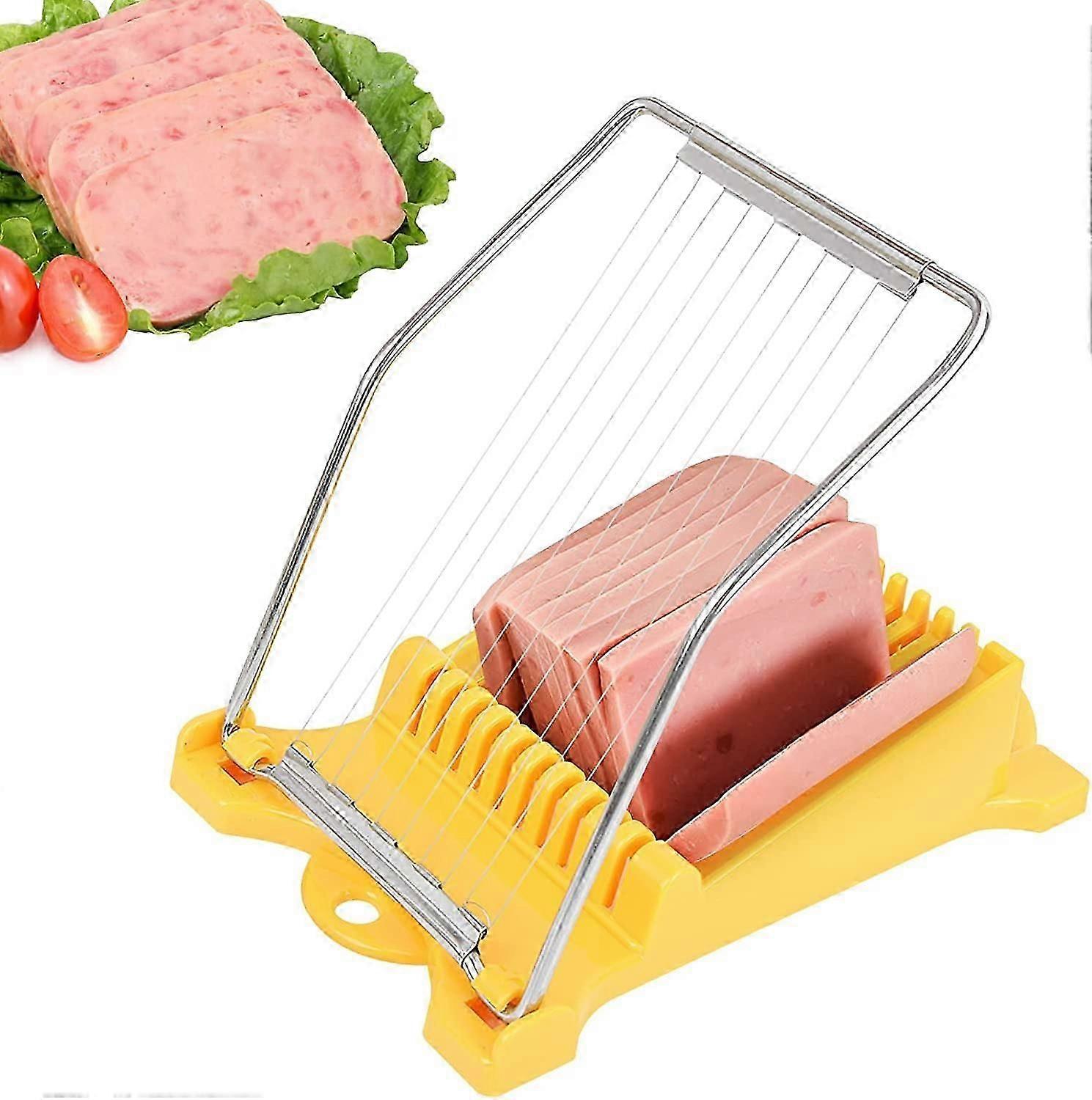 Egg Slicer, Multipurpose Stainless Steel Wire 8.7x4.9x2.0in
