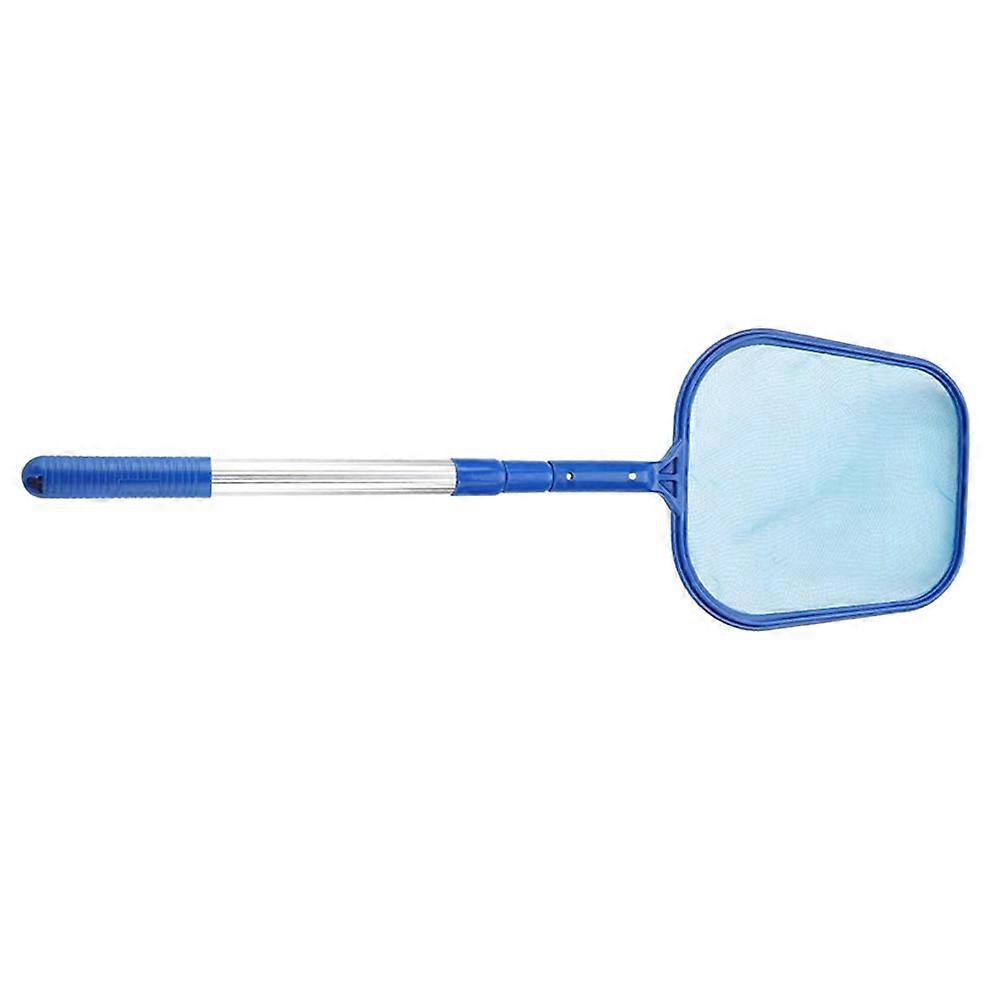 Swimming Pool Cleaning Tool Pond Tub Leaf Skimmer Mesh Net with Telescopic Pole Pool Cleaning
