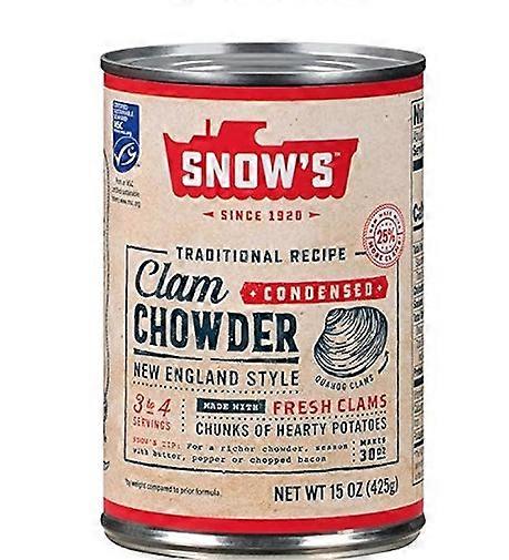 Snow's New England Style Clam Chowder