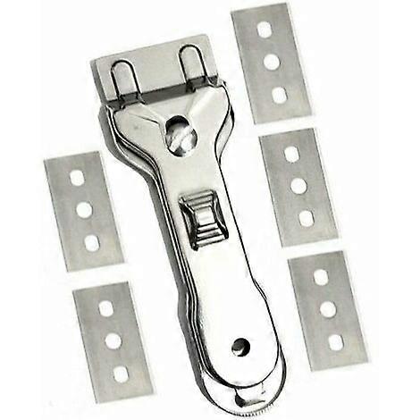 Glass scraper - Ceramic scraper - Ceramic and induction hob scraper 13.24.4cm Silver