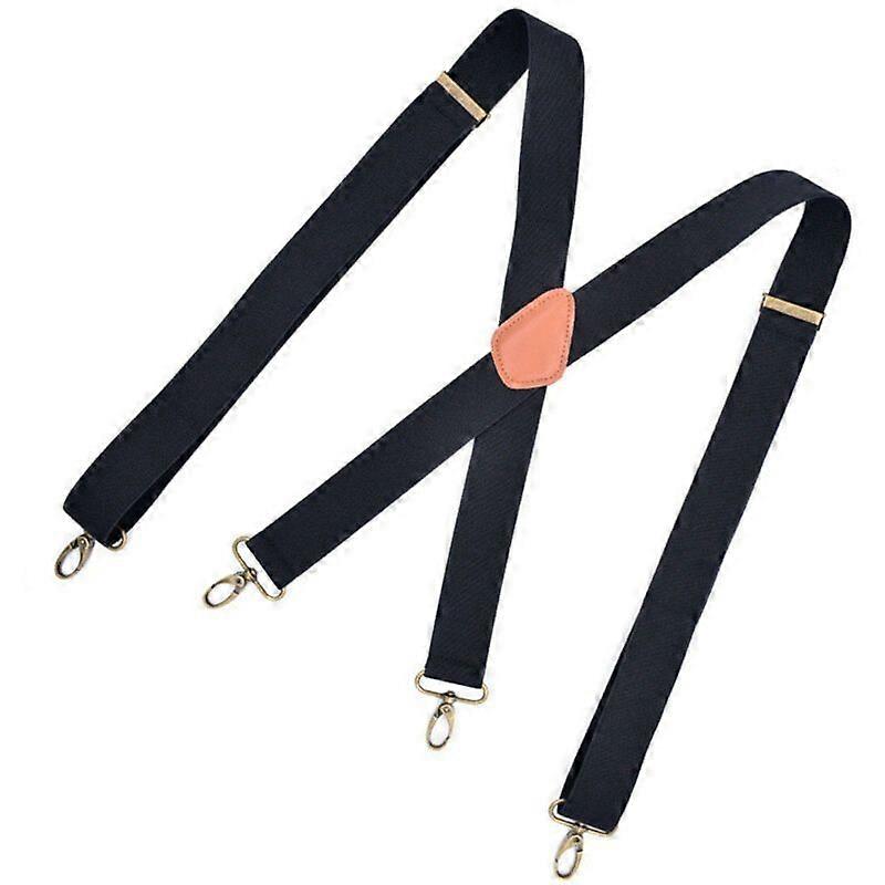 X-Hook clip for adjustable adult strap with 4 elastic clips (blue)