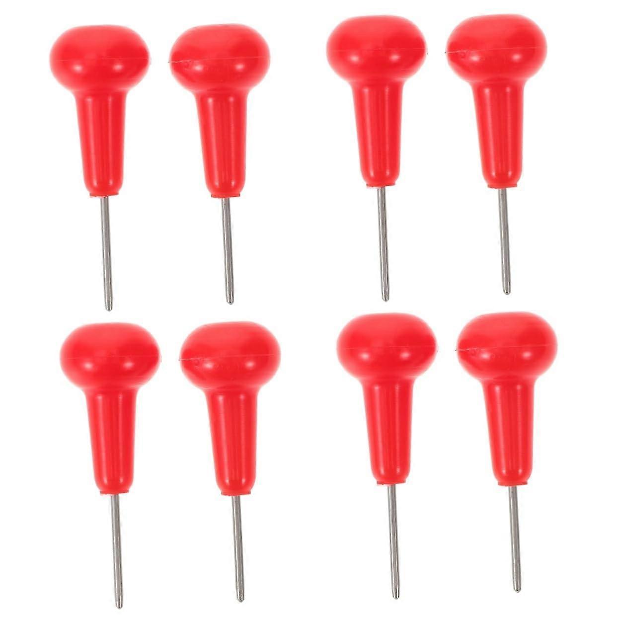 Braille Writing Tool Stylus Set for Blind Users - 4 Lightweight Plastic Pens, 2 Packs of 4 Writing Gadgets