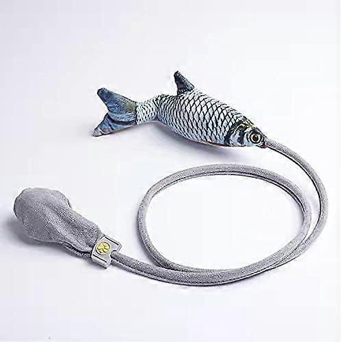 Cat Toy, Manual Moving Simulation Fish Cat Toy, Interactive Cat Toy, Plush Catnip Toy to Chew