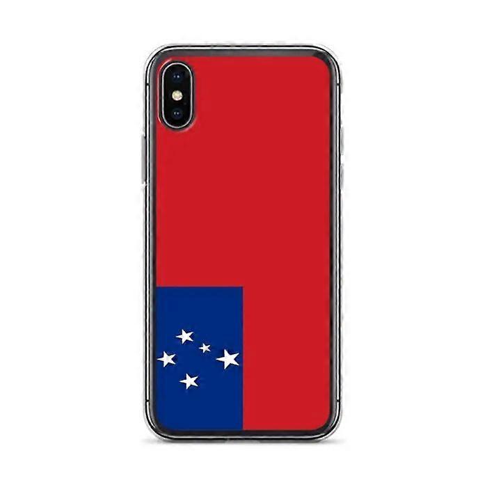 iPhone Case - Samoa - Flag - Flexible - Multicolor - Slim and Lightweight Design