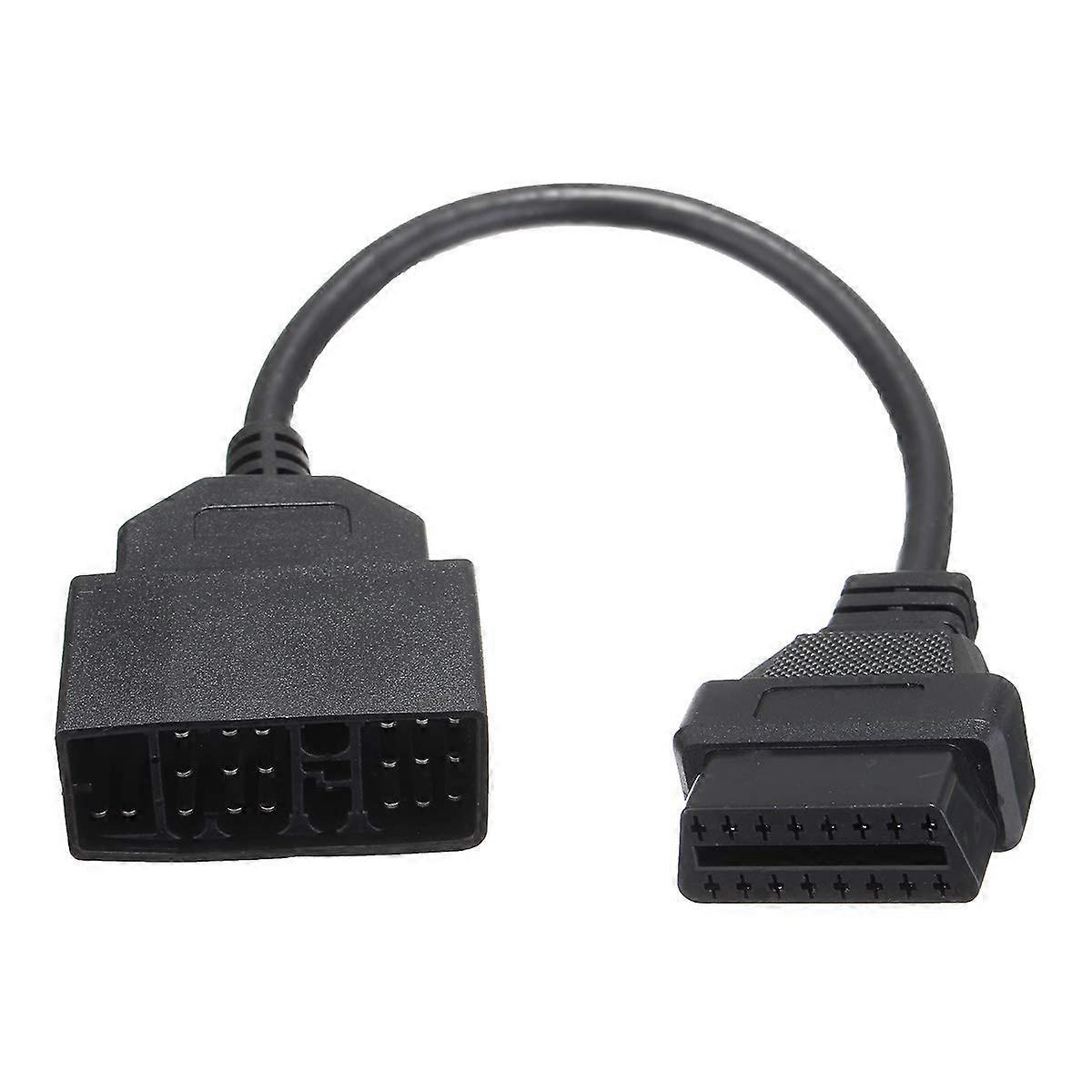 22 Pin OBD1 to 16 Pin OBD2 Converter Adapter Cable for Toyota Diagnostic Scanner Compatible with Various Models