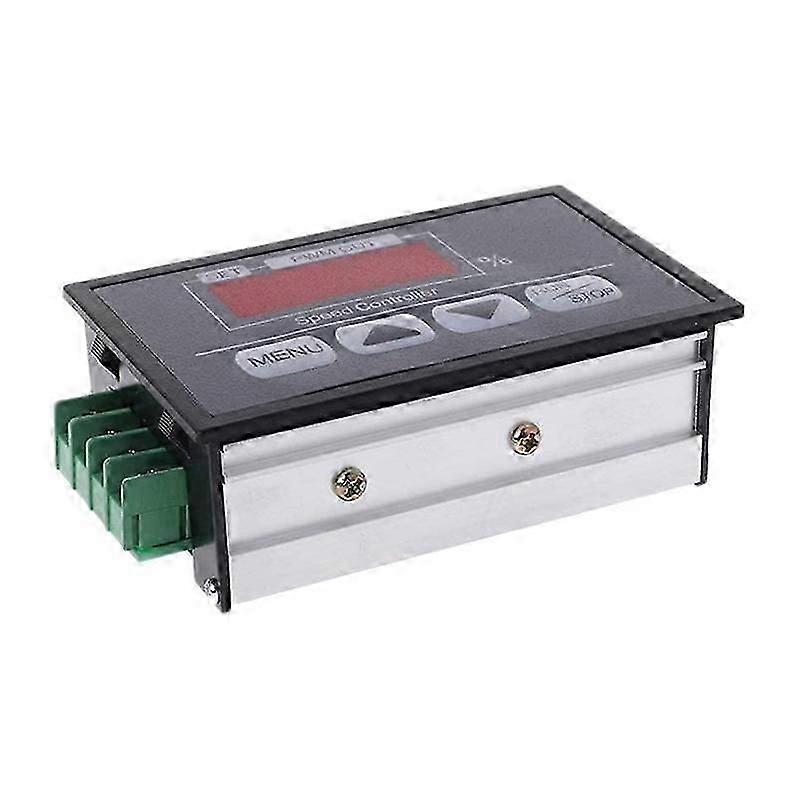 6-60V Pwm Dc Motor Speed Controller with Digital Display Panel Button Governor