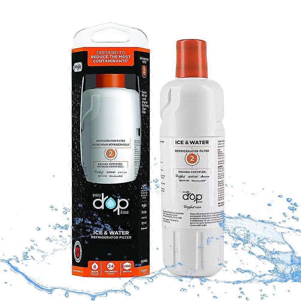Set of 2 filters (EDR2RXD1) Refrigerator, refrigerator water filter