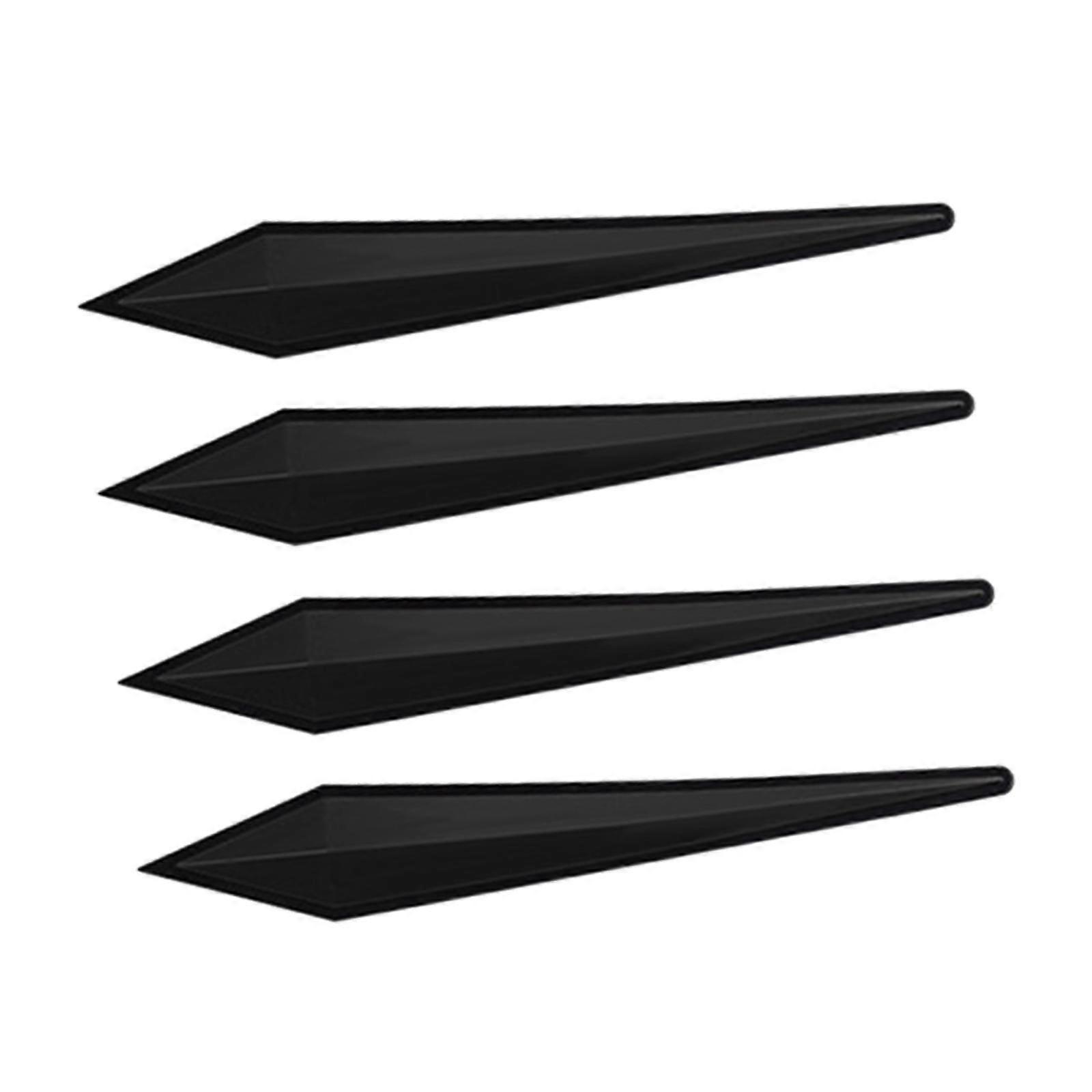 4 kusy generických protikolizních pásů na bočních dveřích auta proti oděru