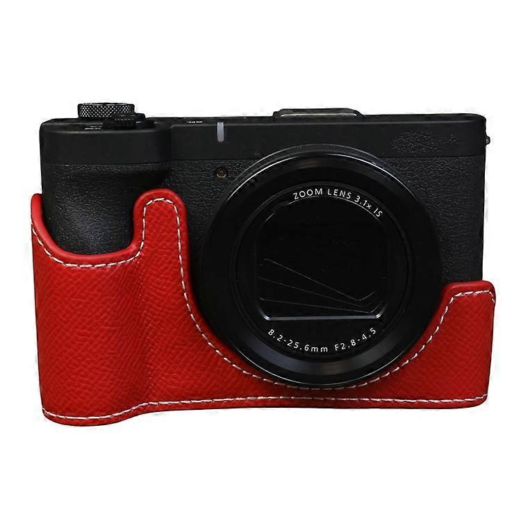 Compatible For Canon PowerShot V1 Camera Case PU Leather Protective Cover