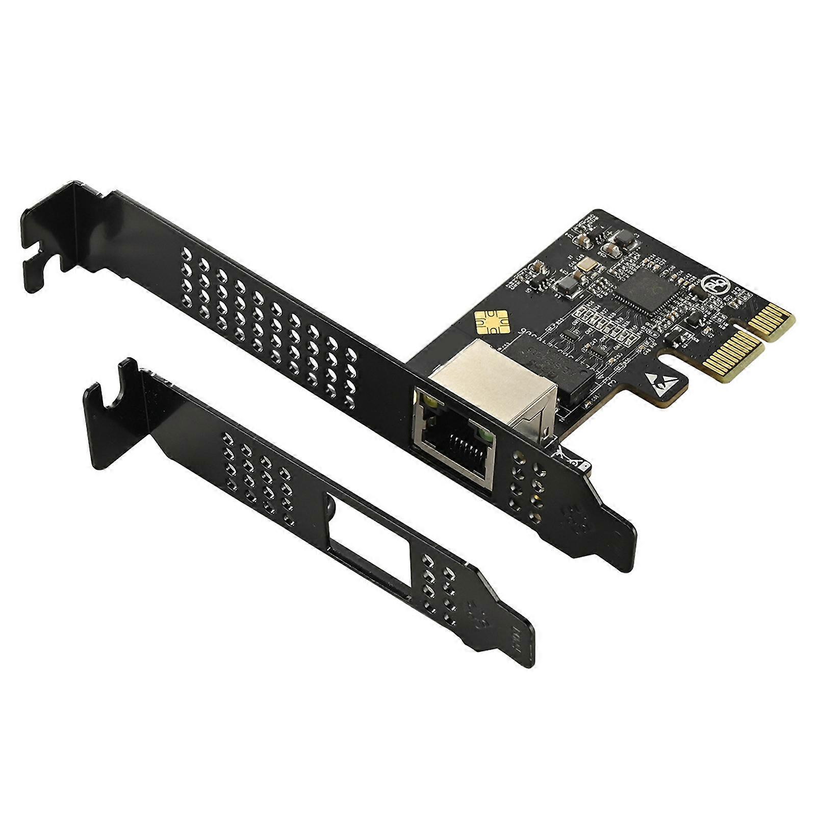 5000Mbps PCIE To RJ45 Networking Card RTL8126 Chip Gigabits Ethernets 10/100/2500/5000Mbps RJ45 PCIe Adapters