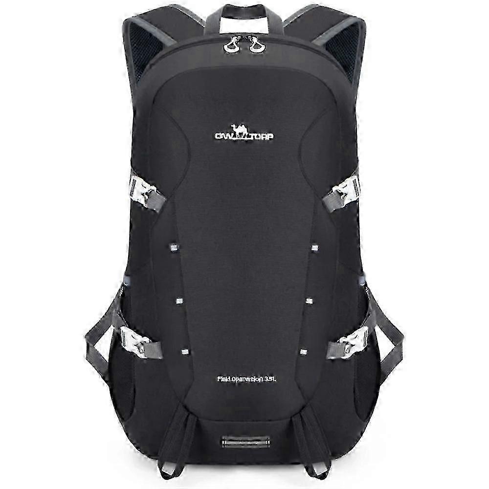 35l Utomhus Vandring Camping Bergsklättring Ryggsäck Vattentät Nylon Lätt Hopfällbar Dagsryggsäck - B