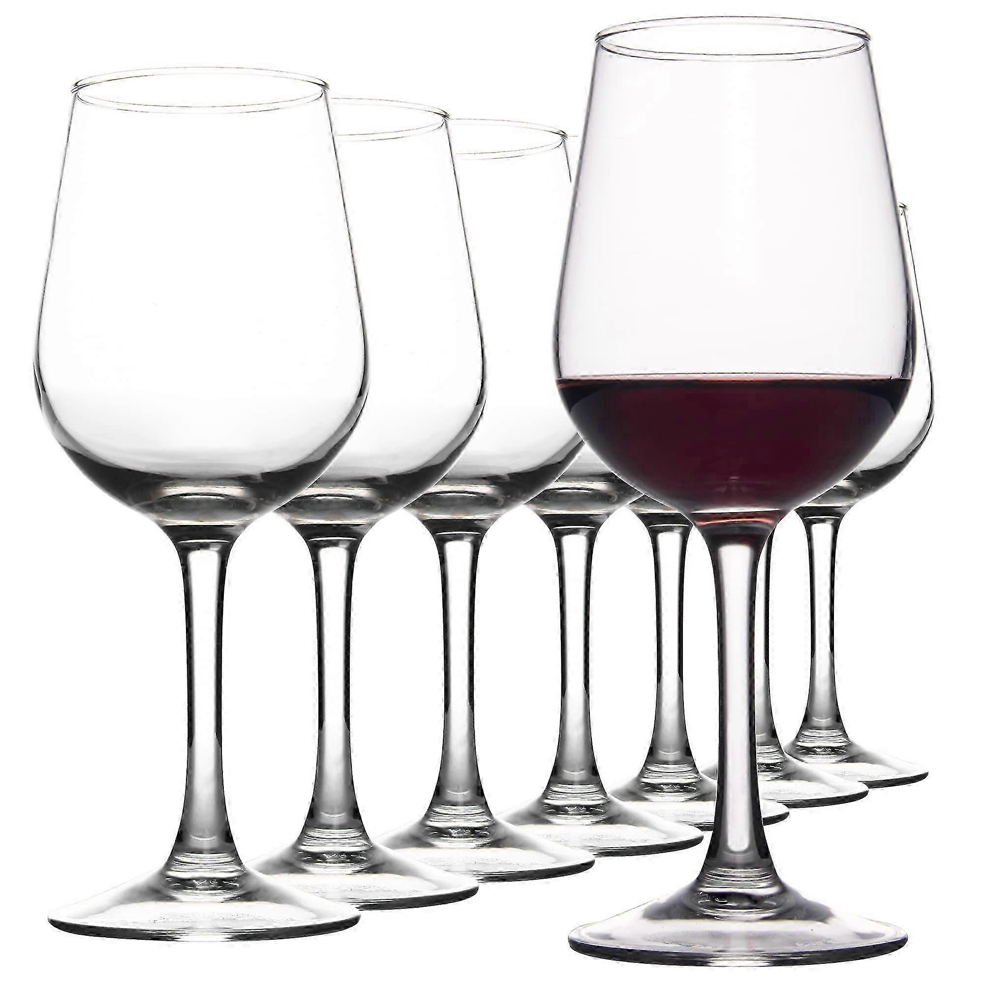 8-Pack 15.5 oz Tempered Shockproof Glasses for Restaurants
