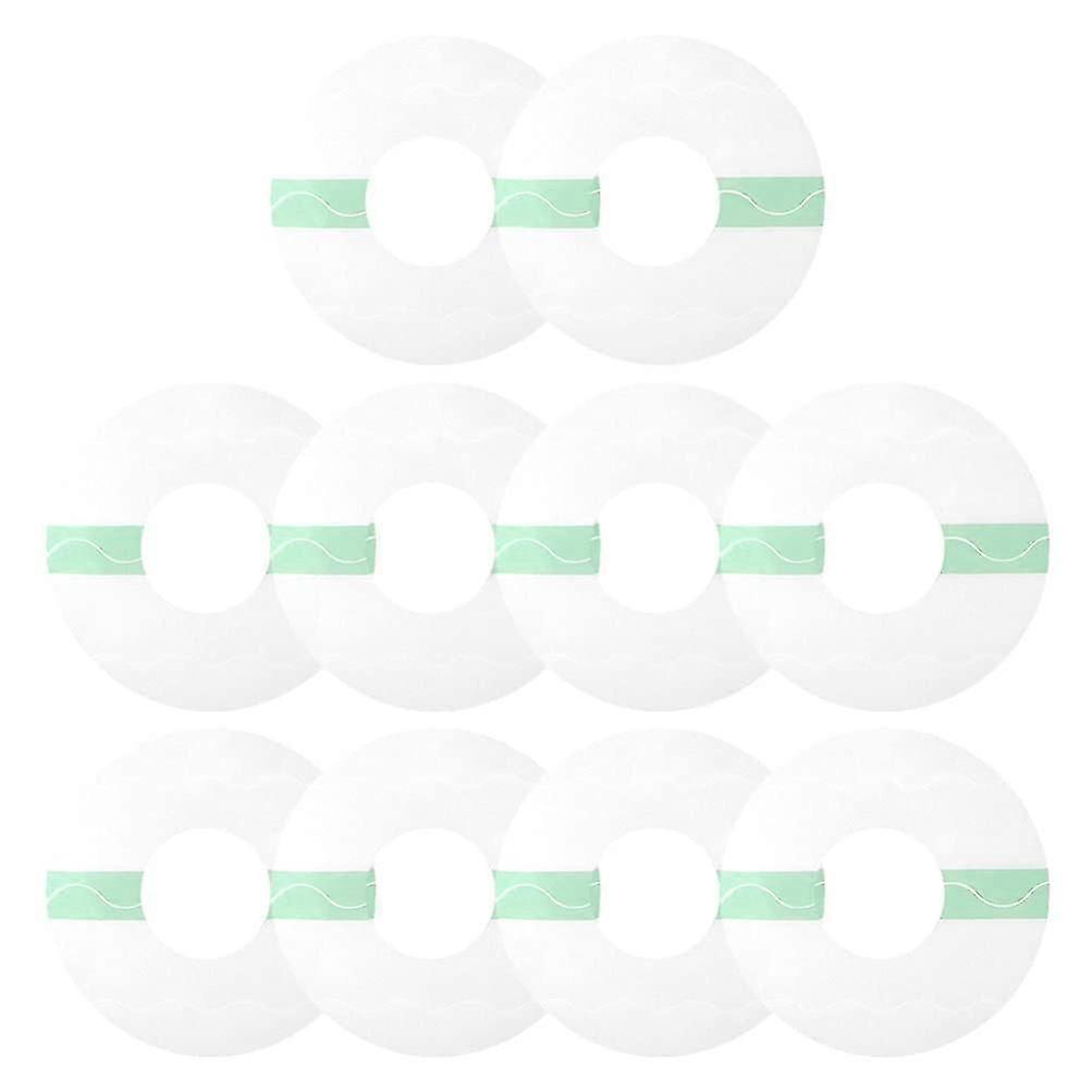 10Pcs Sports Non- slip Adhesive Patch Elastic Sensor Fixed Patch Breathable Patch