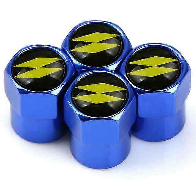 4pcs Car Tire Valve Caps Compatible with Certain Brand Models like Megane 2, Duster, Logan, Captur, and Clio for Vehicle Styling Accessories