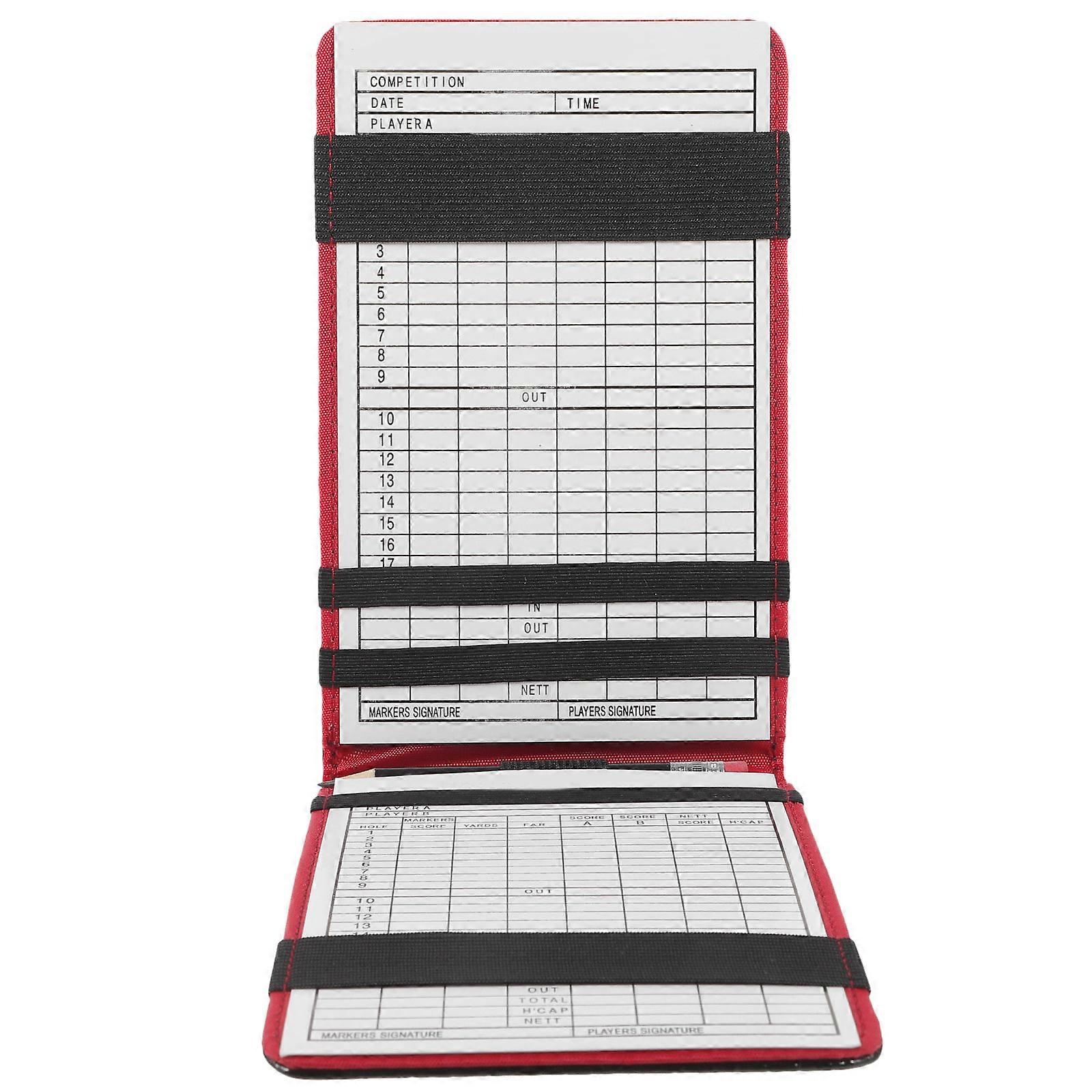 Golf Score Log, Ideal Accessory for Maintaining Accurate Golf Stats