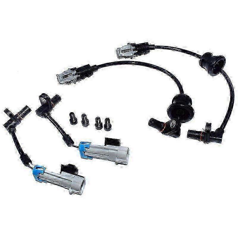 Front and Rear ABS Wheel Speed Sensor Set Compatible with Certain Vehicle Models - OEM Replacement Parts