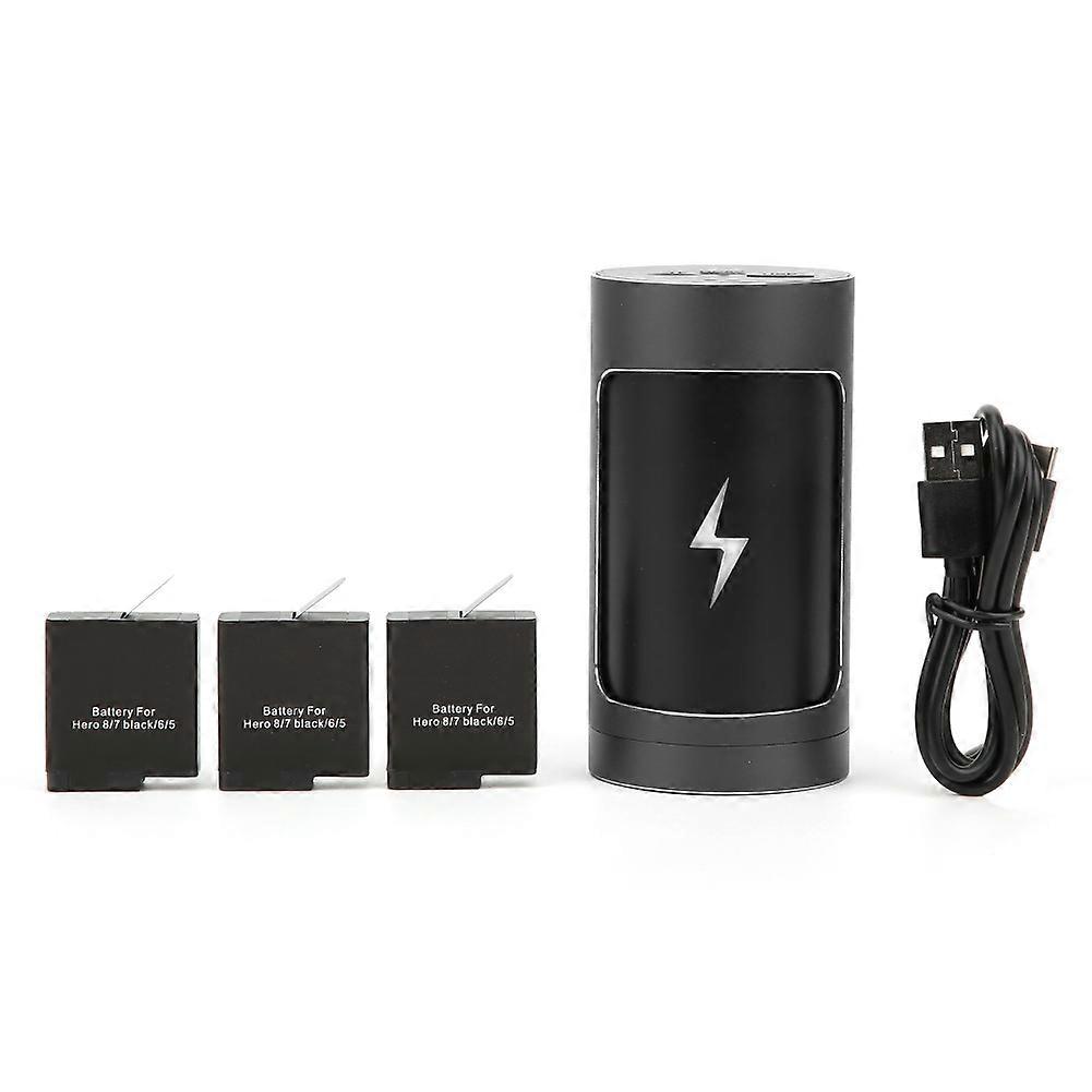 Wireless Charger & Camera Battery Box - Fast USB-C Charging with Card Reader & Reverse Charge