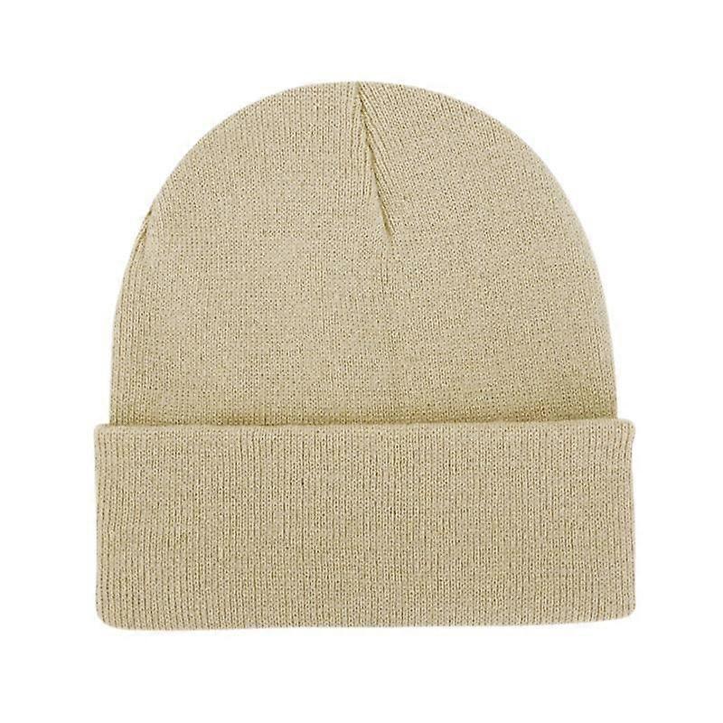 Classic Multiple Color Beanie Winter Hats For Women & Men Knitted Solid Autumn Bonnet Cap