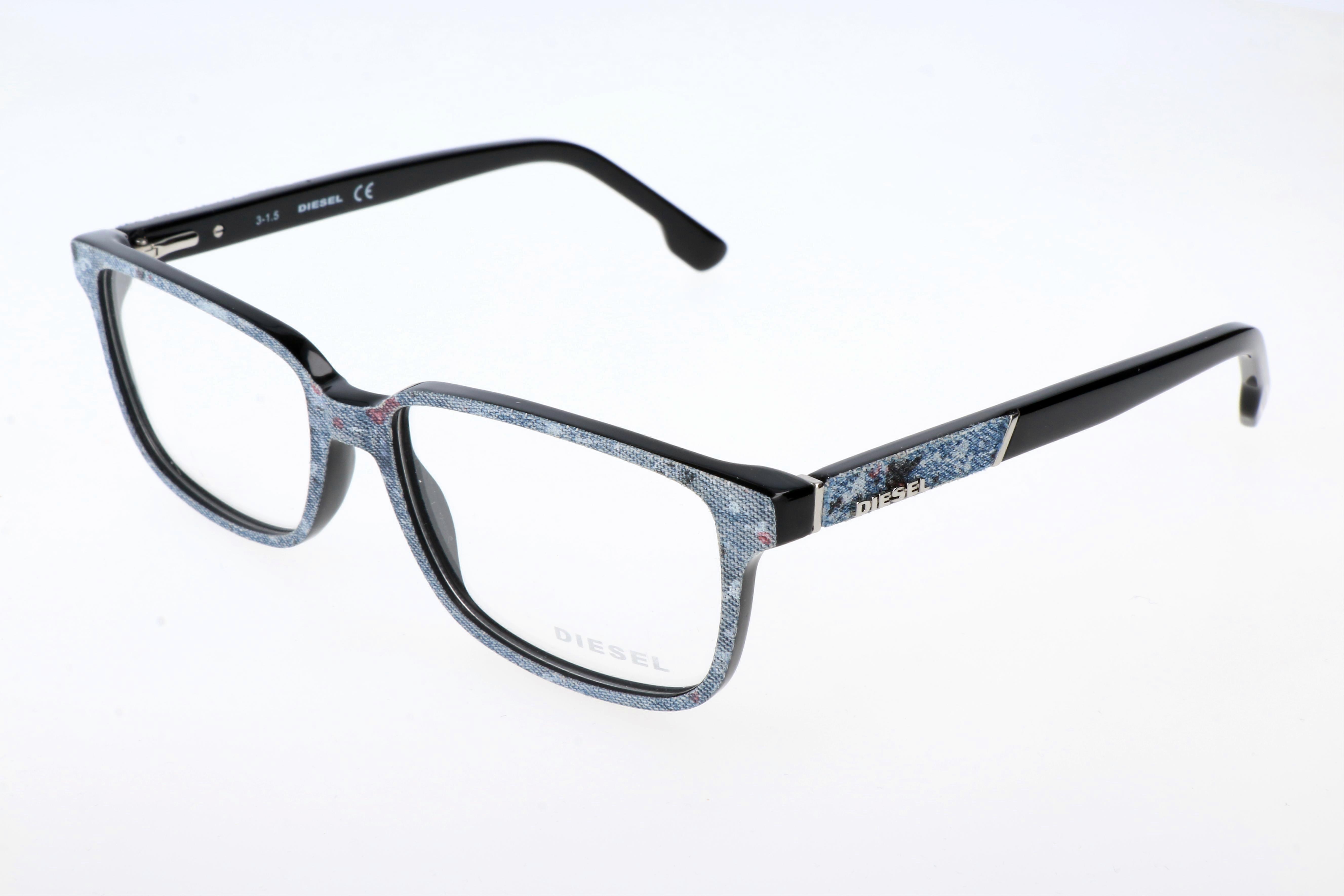 Eyewear Frames Diesel DL5173 005 BLACK 55/16/145 MAN