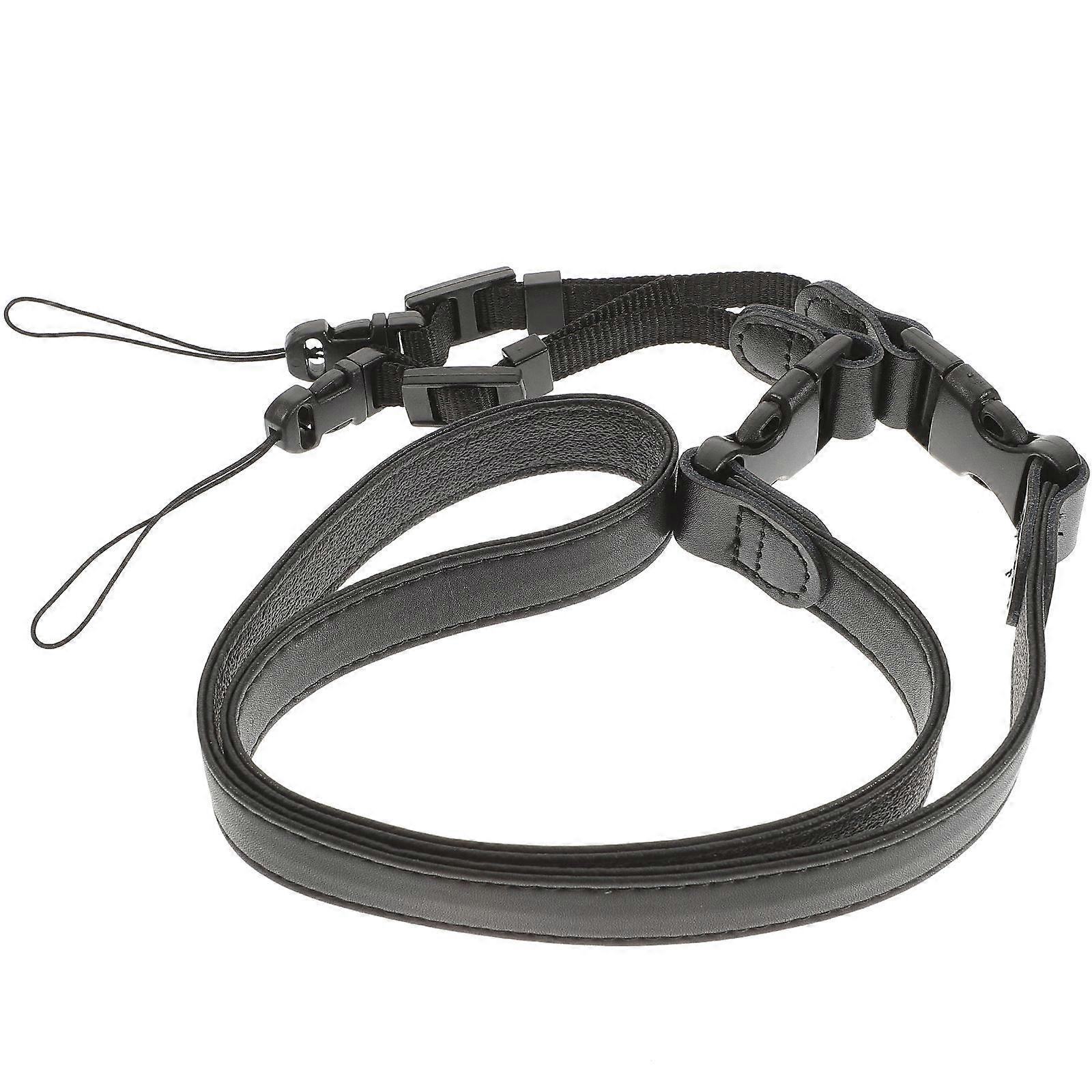 Adjustable Stylish Black Camera Strap for DSLR & Mirrorless Cameras – Comfortable Sling Design for Women & Photographers, Easy Installation