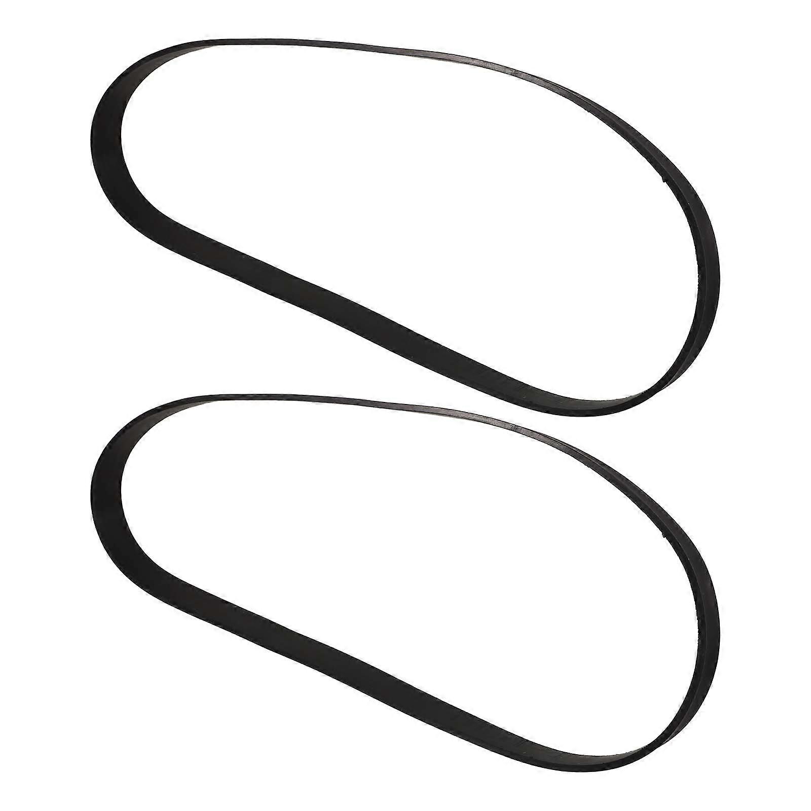 2pcs Durable Rubber Belts for Woodworking Saw Maintenance, Replacement for Band Saw Ring Pulley, Enhanced Efficiency and Stability, Compatible with