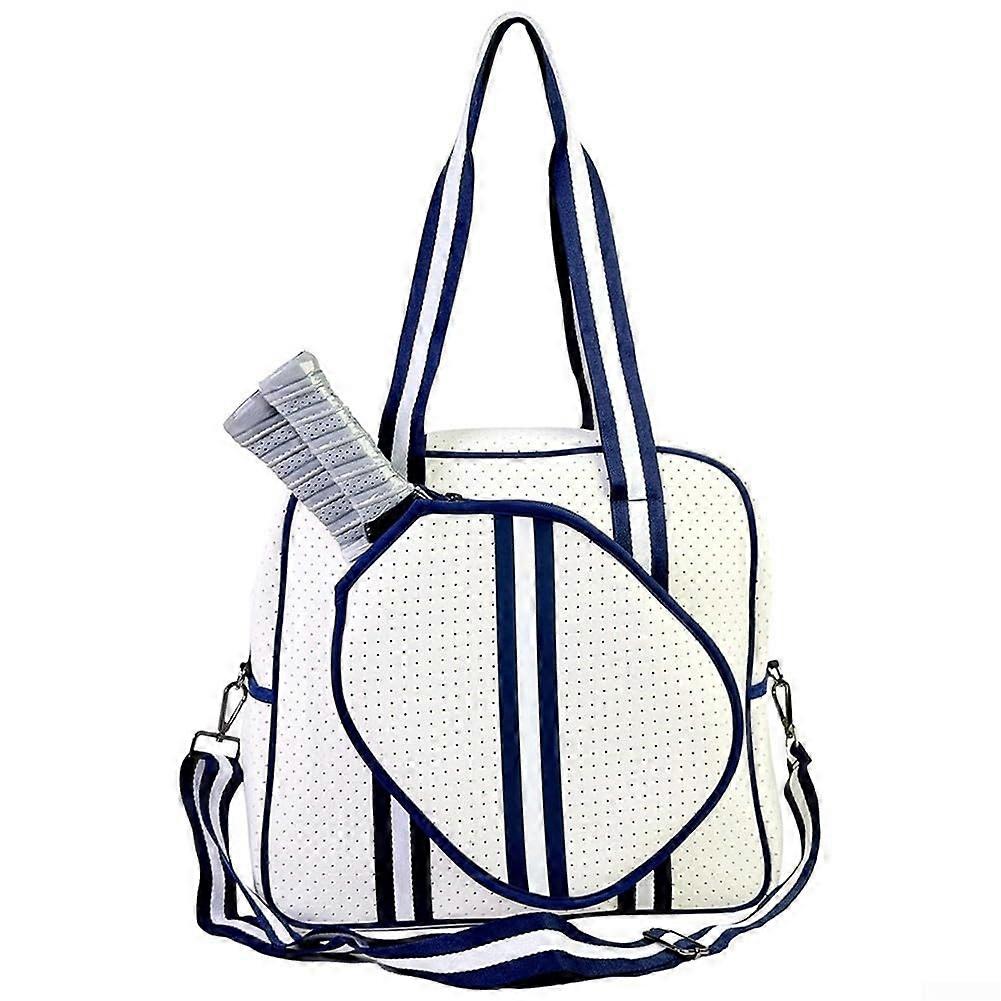 Slim design neoprene paddle storage bag, perfect for your pickleball accessories Blue