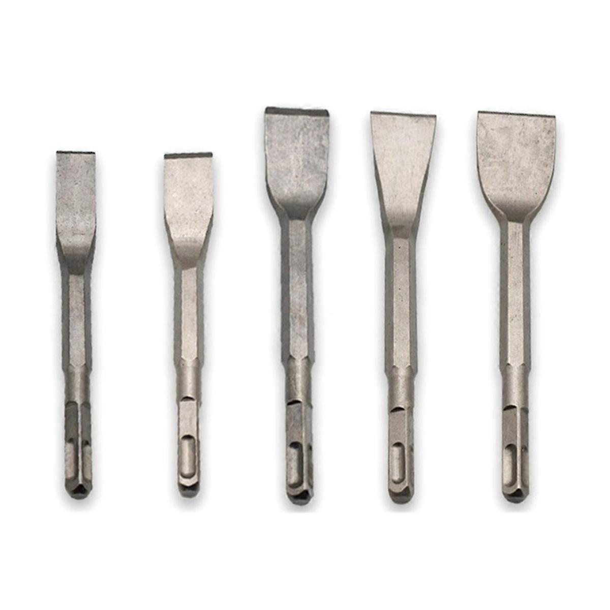 5PCS Hammer Pick Scraping Chisel Set Square Handle
