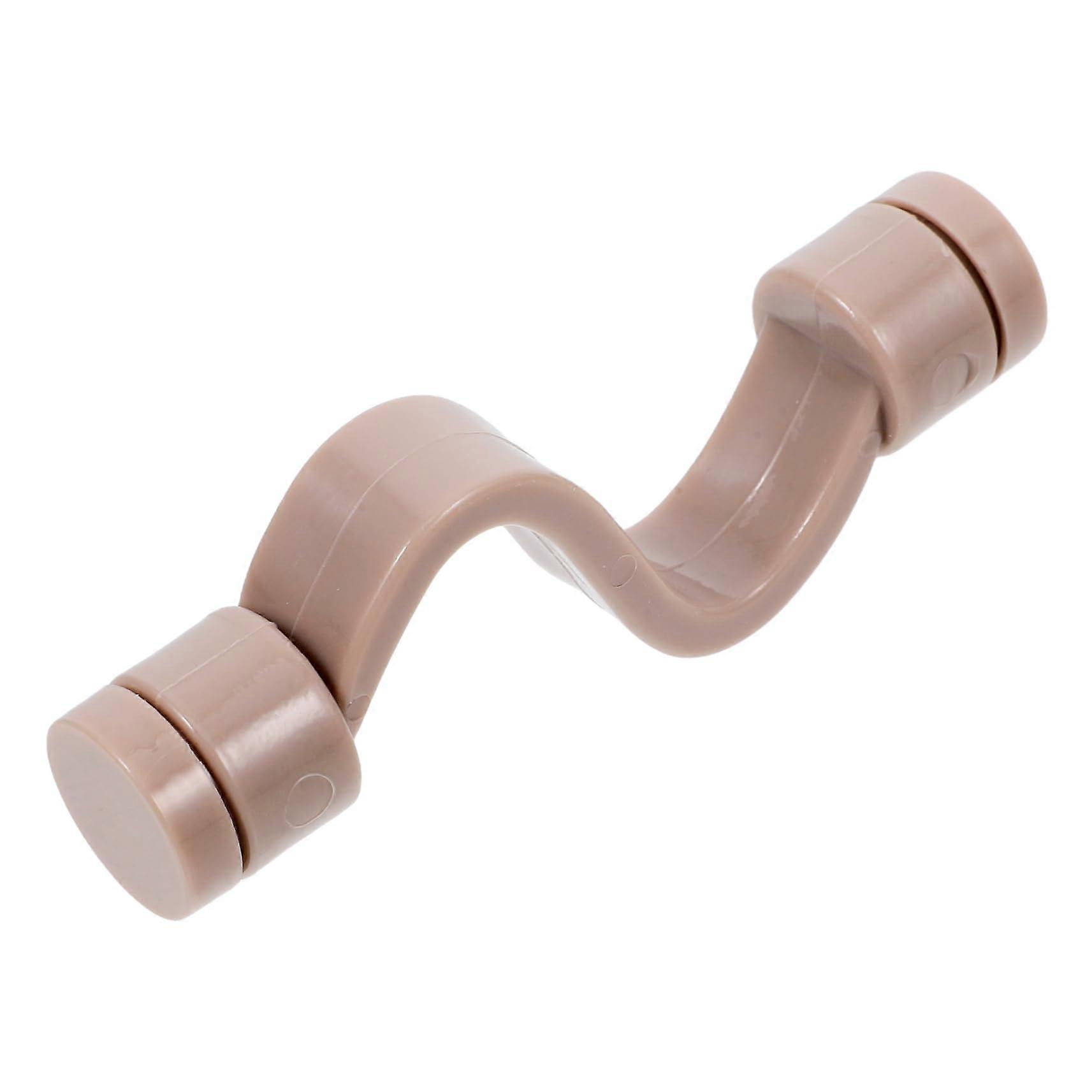 Frontloading washing machine door stop, ABS light brown