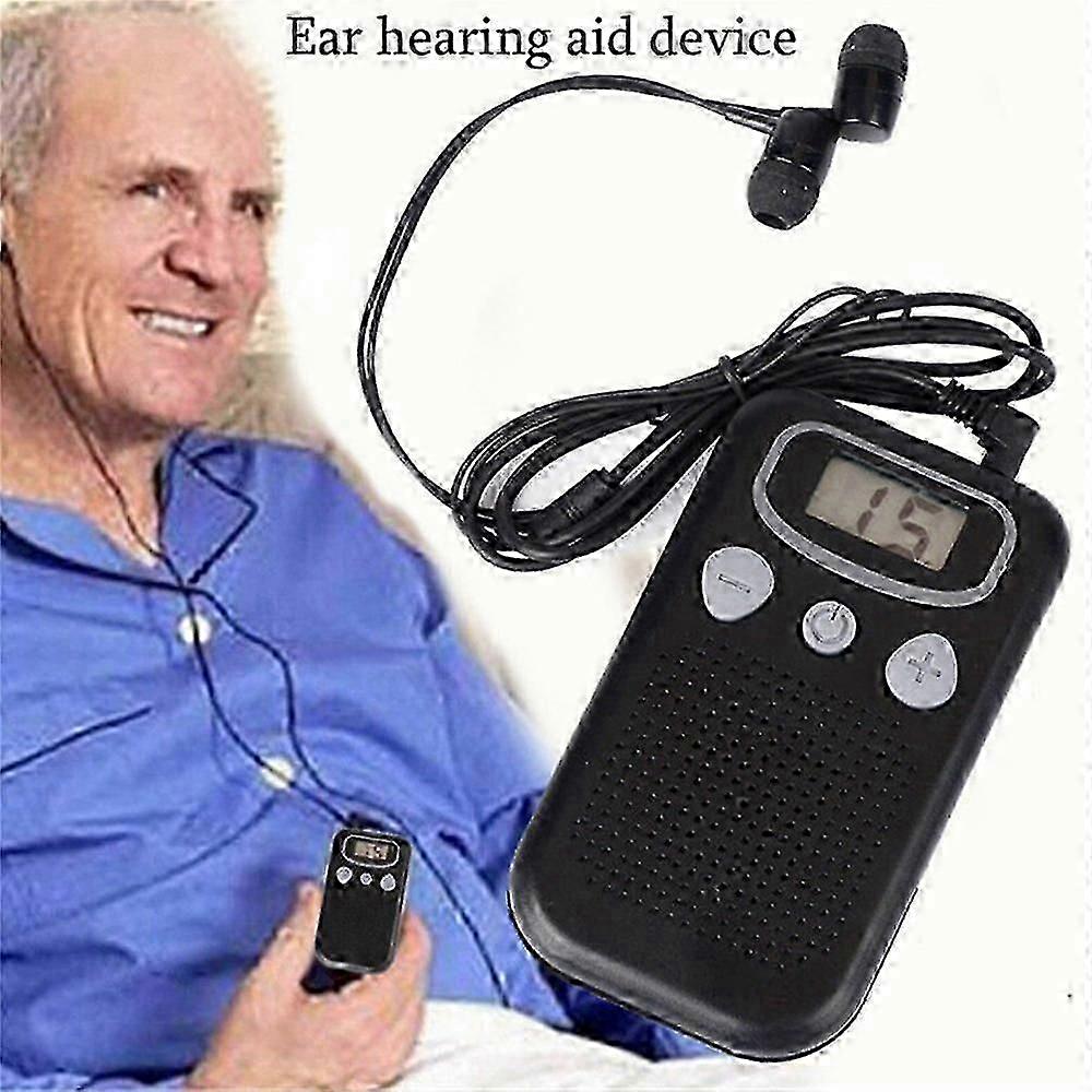Battery-Powered In-Ear Hearing Enhancer - Ideal Gift for Elderly Users