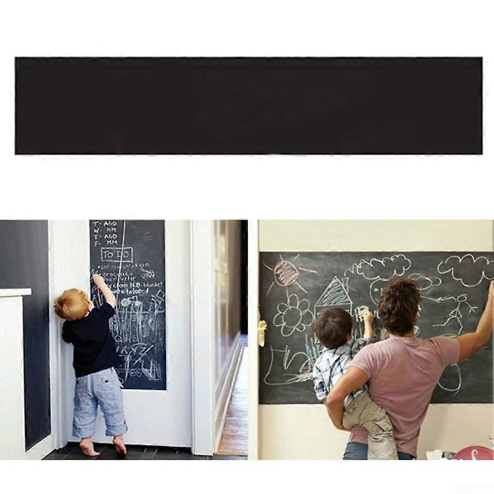 Write-On Blackboard Stickers 45x200 cm For Home Decor And Fun Learning | Removable, Waterproof, Self-Adhesive Design