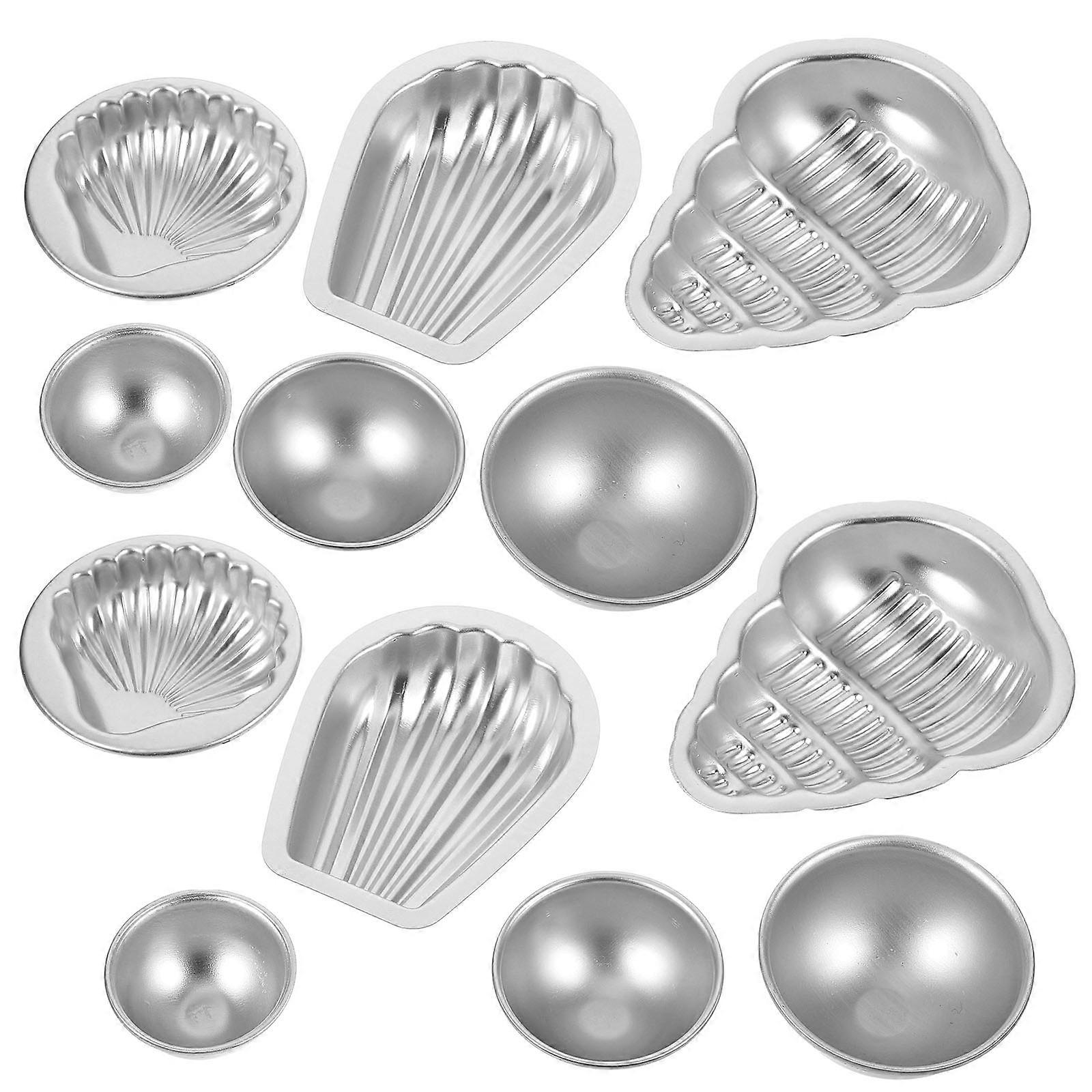 Diy Soap Mold Conch Shape Soap Making Supplies Kit Easy Release For Experienced Users 12Pcs