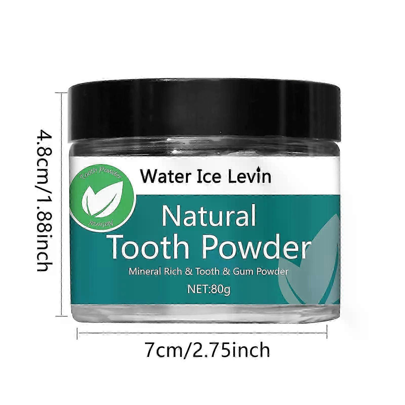 Natural Tooth PowderRemineralizing Teeth Whitening PowderToothpaste PowerBreath FreshenerRefreshing Mint Flavor
