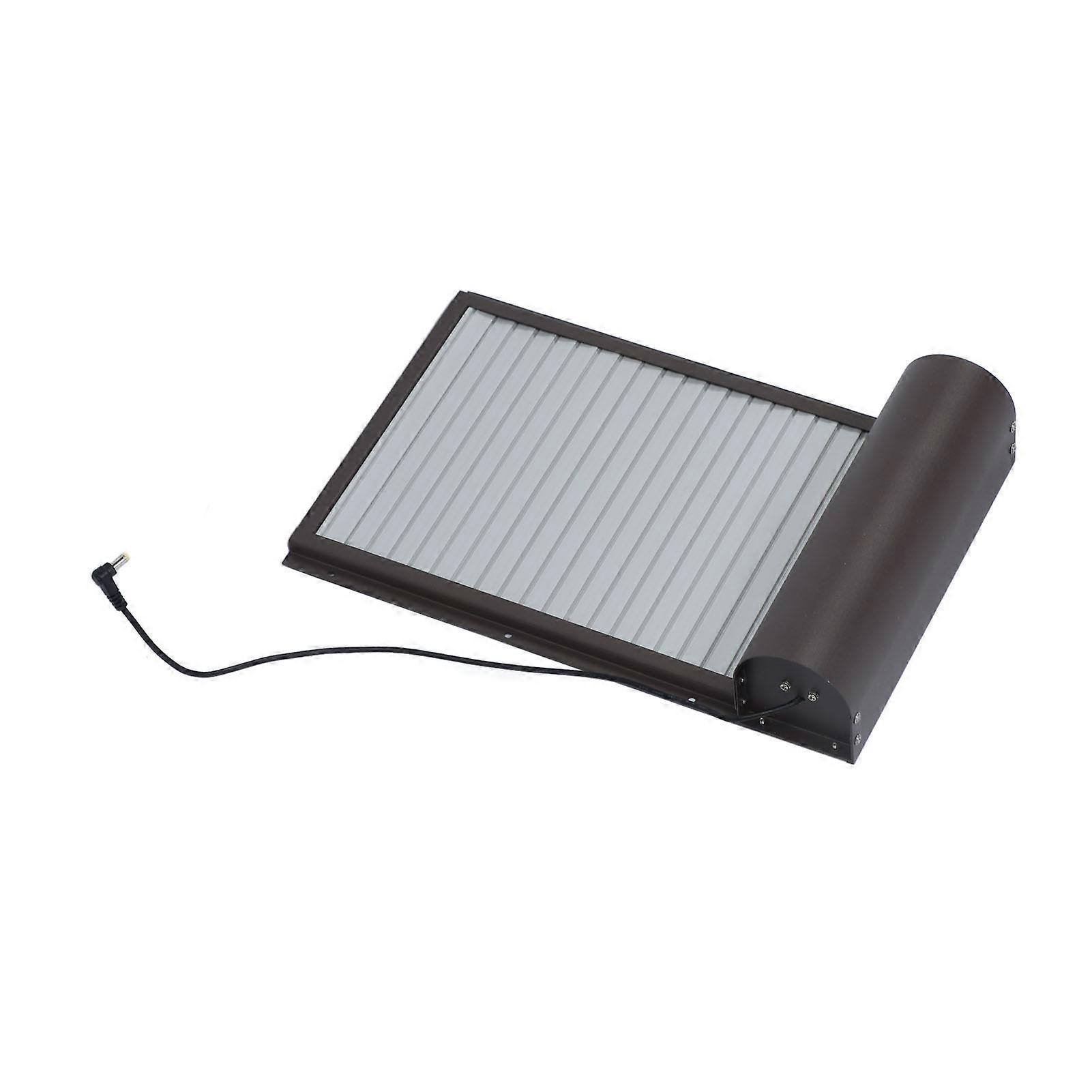 Battery Operated Automatic Chicken Coop Door Auto Chicken Coop Door Opener with Timer for Duck Goose 100‑240V Brown EU Plug 