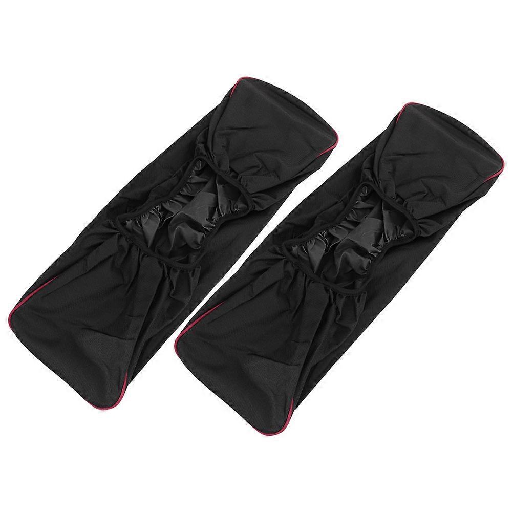 Electric Winch Cover High-Density Stitching External Seams Elastic Band 2Pcs