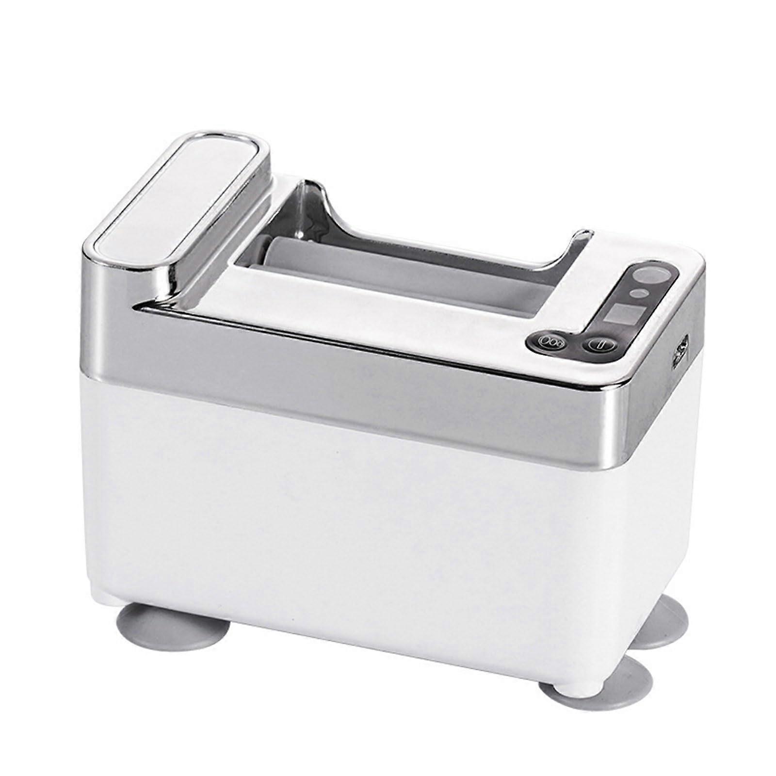 Electric Toothpaste Dispenser Touch Sensor 3 Adjustable Levels USB-C Rechargeable 1200mAh Silver A for Home Use