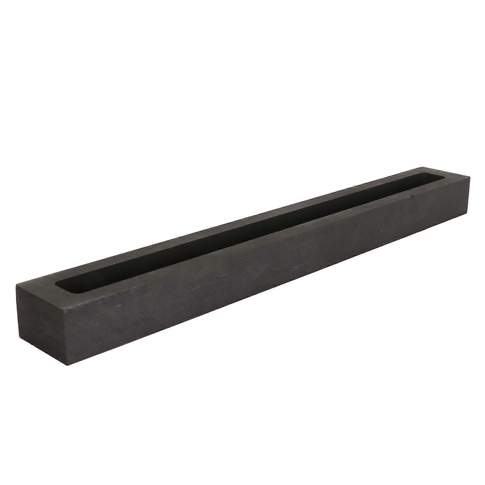 Casting Ingot Mold Silver Gold Metal Casting Refining High Purity Graphite Mould Crucible 230×15×15mm